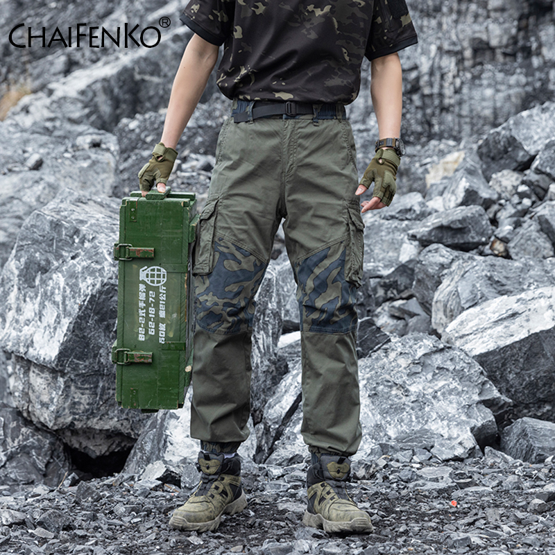 New Man Fashion Multi Pocket C - Cargo Jogger Pants ulasan dan harga
