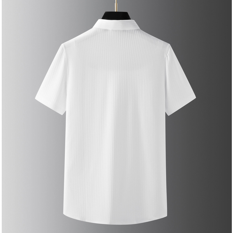 Men's Short Sleeve Dress Shirt - Dress Shirt Non-Iron ulasan dan harga