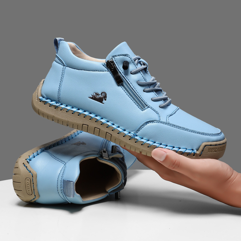 Women's Sneakers Handmade Leat - Mens Fashion Modern ulasan dan harga