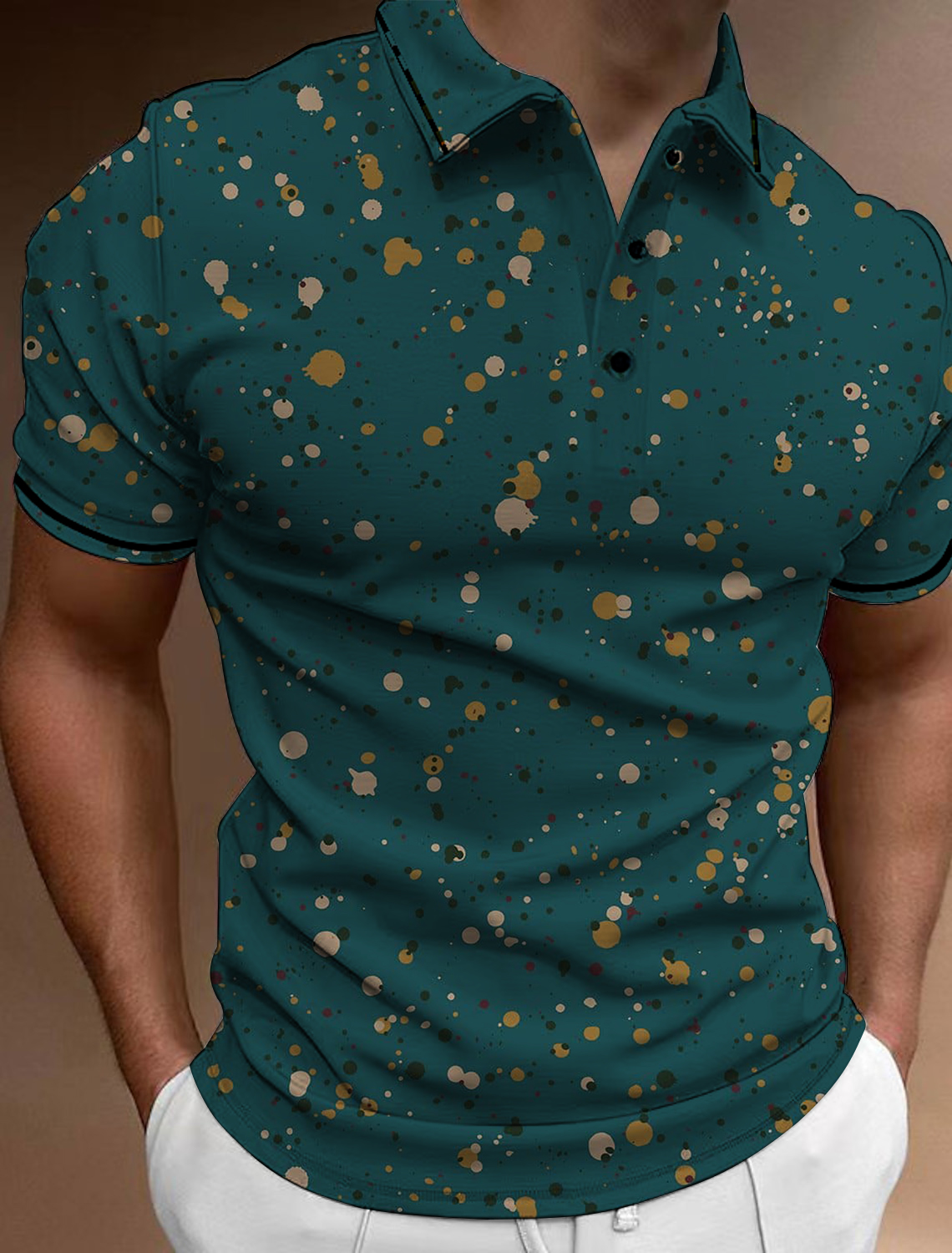 Summer Fashion Men's Button Po - Men'S Fashion Golf Clothing ulasan dan harga