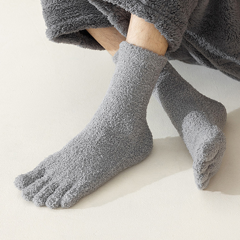 1/5 Pairs Mans Thermal Toe Soc - Socks Ankle Men ulasan dan harga