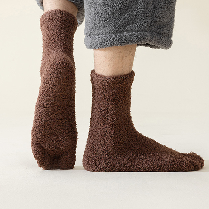 1/5 Pairs Mans Thermal Toe Soc - Socks Ankle Men ulasan dan harga